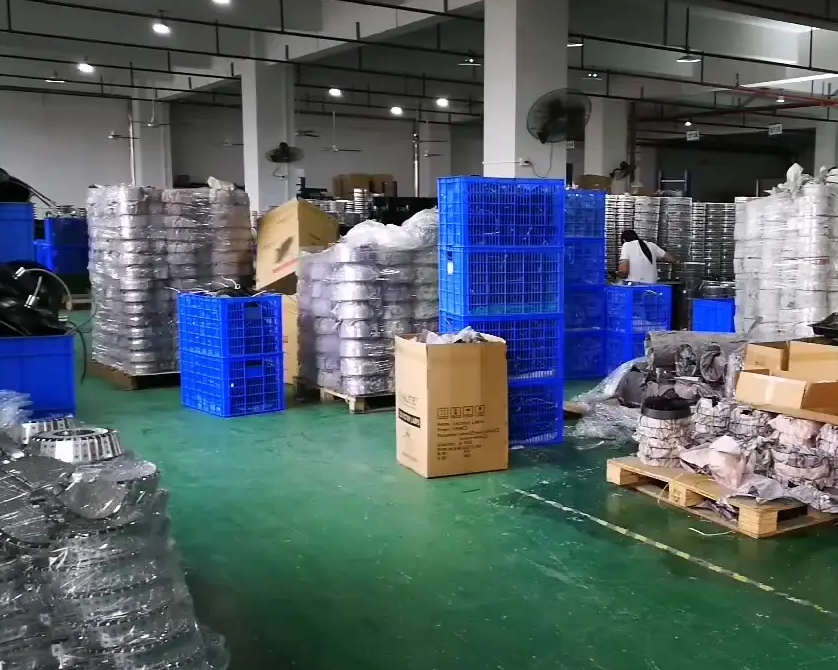 LED lamp manufacturer warehouse picture